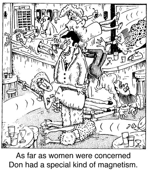 As far as women were concerned Don had a special kind of magnetism