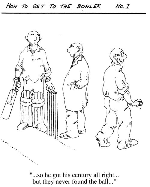 'How to get at the bowler' number 1