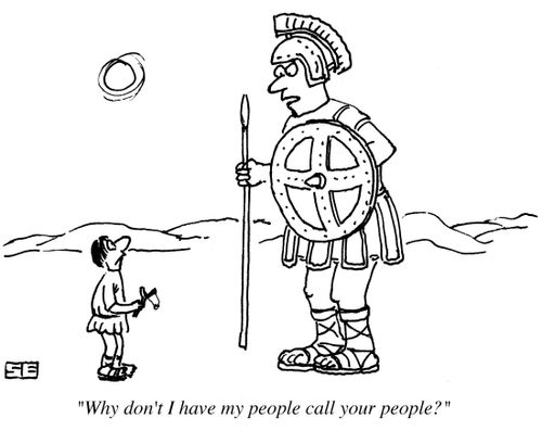 'Why don't I have my people call your people?'