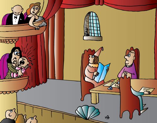 The Baby in the Theatre
