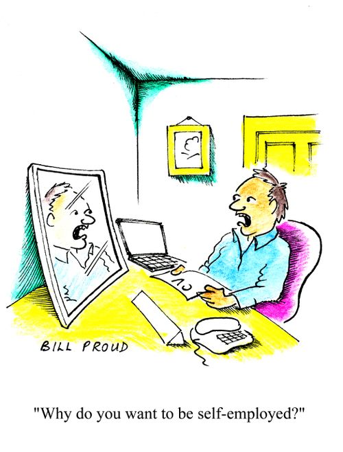 'Why do you want to be self-employed?'