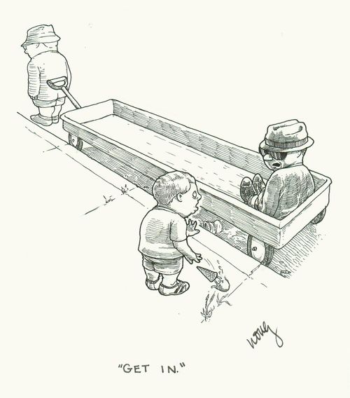 'Get in.'