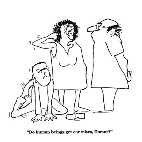 'Do human beings get ear mites, Doctor?'