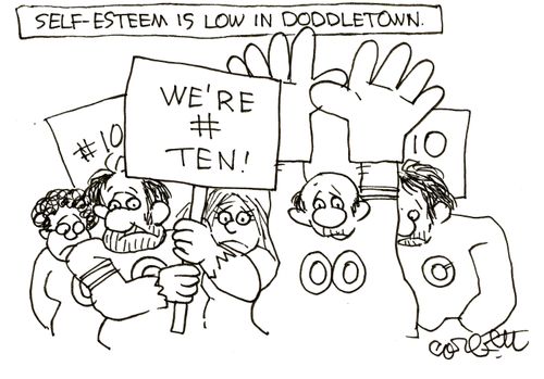 'Self esteem is low in Doddletown.'