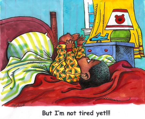 'But I'm not tired yet!!!'