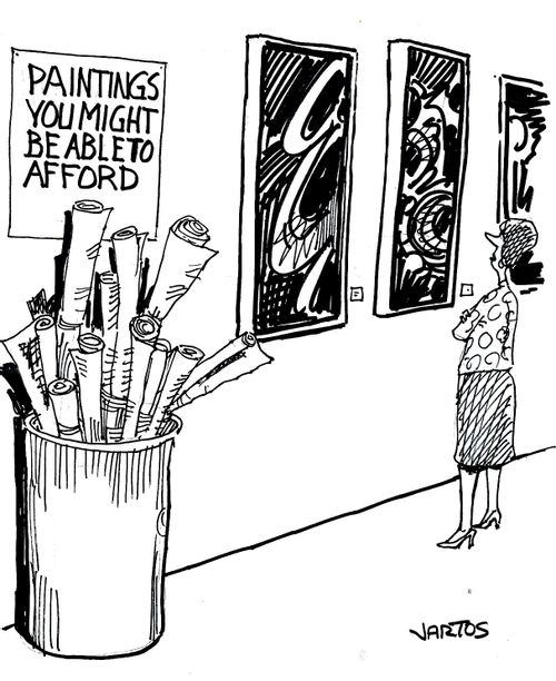 Paintings you might be able to afford.