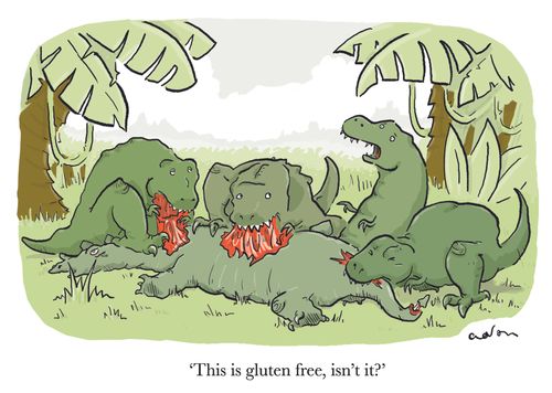 'This is gluten free, isn't it?'