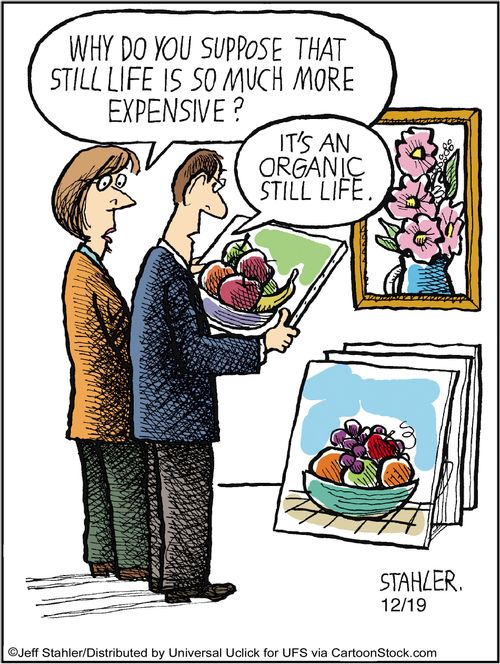 'It's an organic still life.'