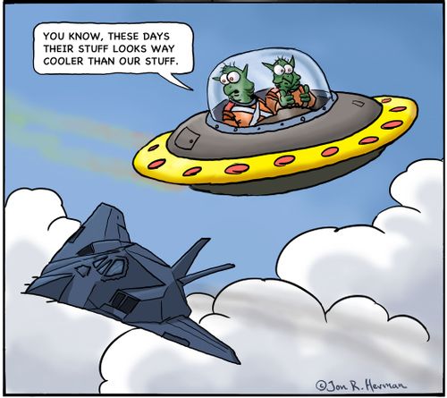 'You know, these days their stuff looks way cooler than our stuff.'