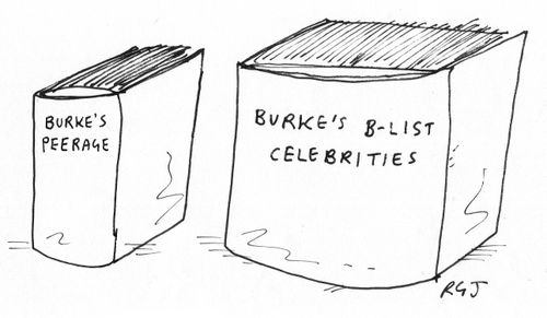 'Burke's B-list celebrities.'