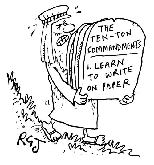 The Ten Ton Commandments