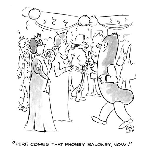 'Here comes that phoney baloney now.'