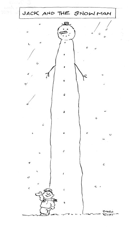 Jack and the Snowman.