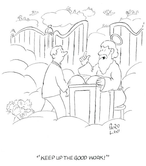 'Keep up the good work!'