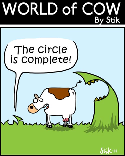 'The circle is complete!'