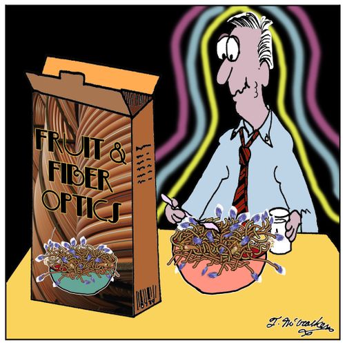 Fruit & Fiber Optics.