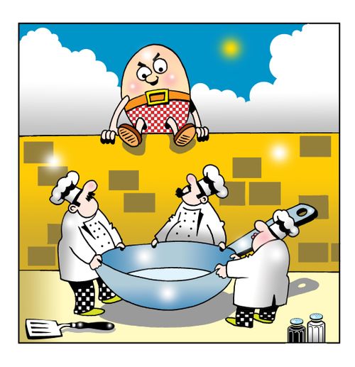 Humpty omelette.
