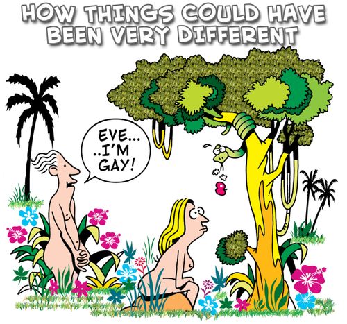 How things could have been very different: Eve, I'm gay.