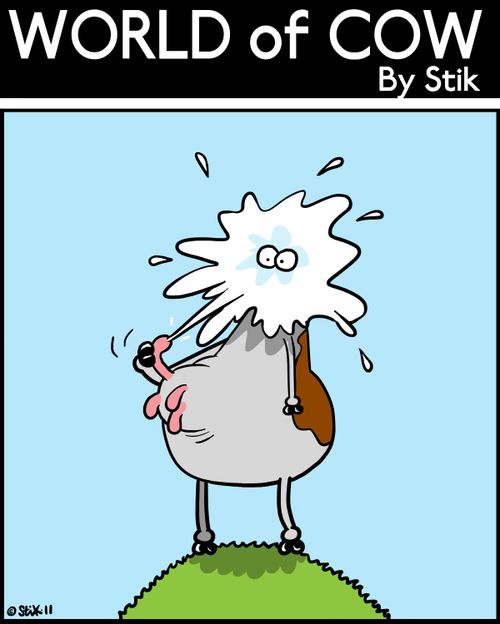 Milked.