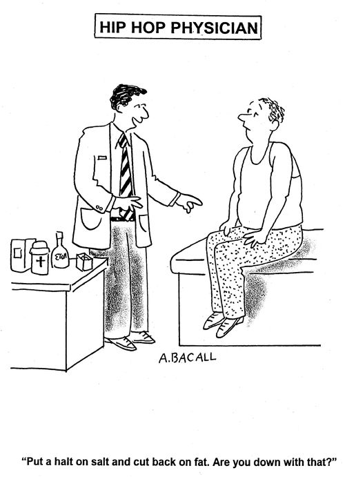 Hip Hop Physician: 'Put a halt on salt and cut back on fat. Are you down with that?'