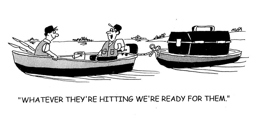 'Whatever they're hitting we're ready for them.'