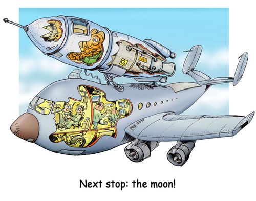 Next stop: moon!