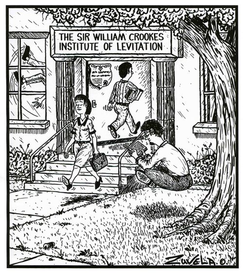 The Sir William Crookes Institute of Levitation.