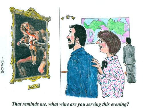 'That reminds me, what wine are you serving this evening?'