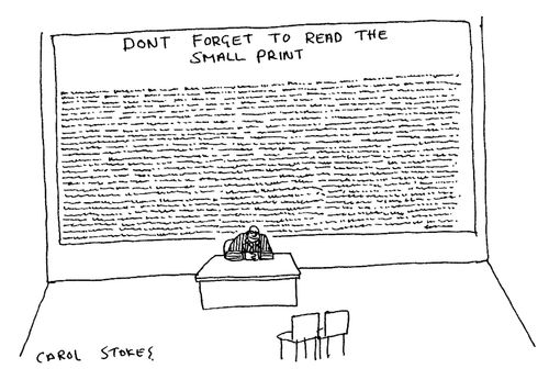 Don't forget to read the small print.