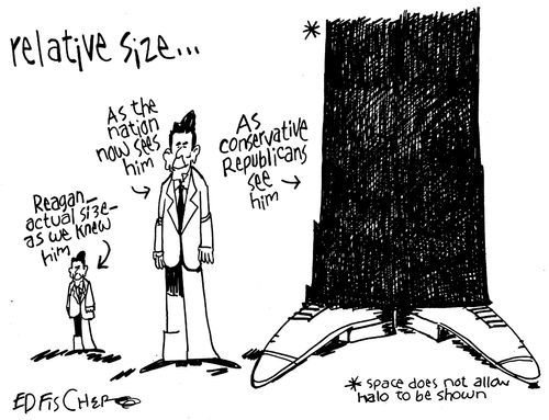 Reagan's Relative Size.