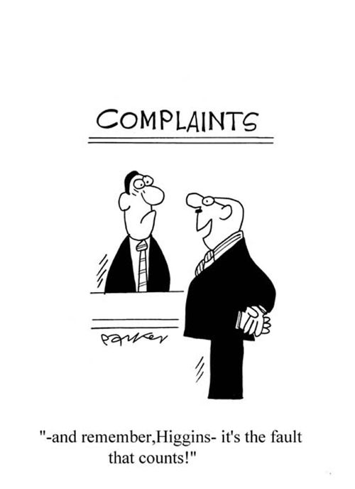 '-and remember,Higgins-it's the fault that counts!'