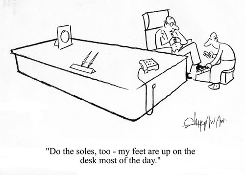 Do The Soles Too-My Feet Are Up On The Desk Most Of The Day.