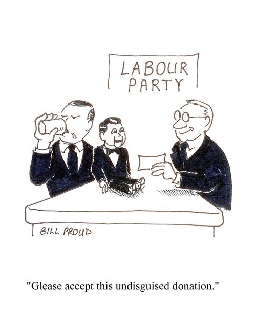 'Glease accept this undisguised donation.'