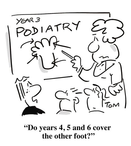'Do years 4, 5 and 6 cover the other foot?'