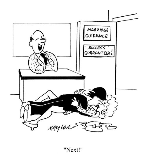 Marriage Guidance: 'Next!'