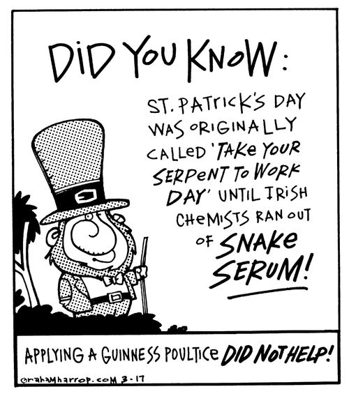 St. Patrick's Day trivia