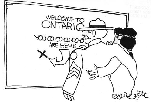 Welcome to Ontario...yoo-oo-ooo-ooo- are here!