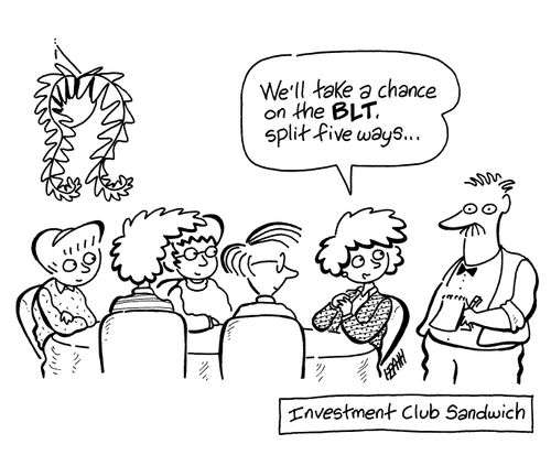 Investment Club Sandwich.