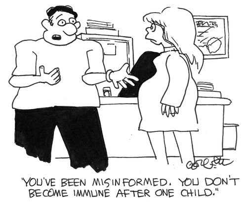 MD to pregnant woman: 'You don't become immune after one child.'