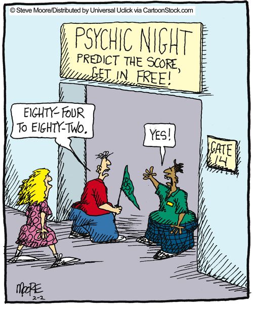 Psychic Night: Predict the Score, Get In Free.