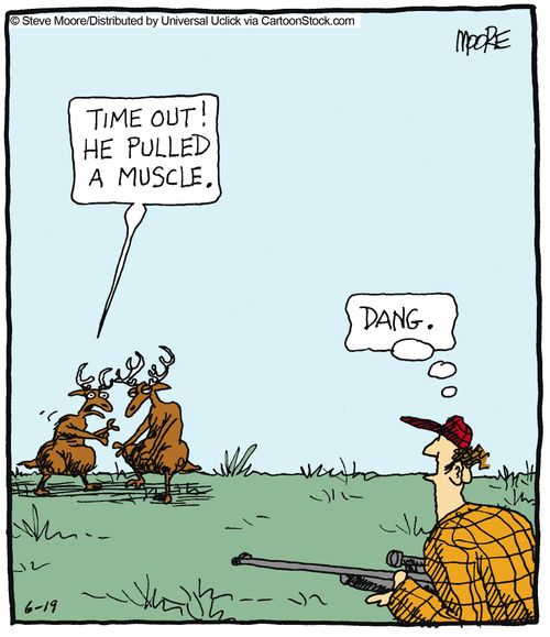 'Time out He pulled a muscle,'