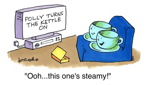 "Oooh, this one's steamy!"