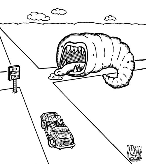 No Right Turn (monster)