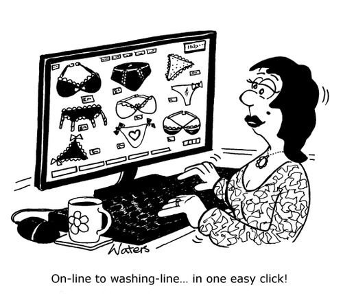 On-line to washing-line...in one easy click!