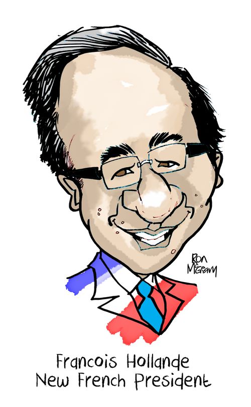 Francois Hollande, New French President.