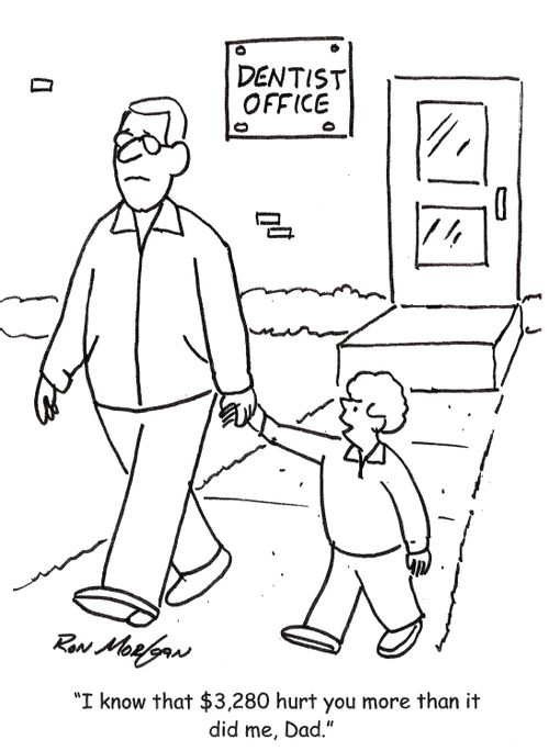 'I know that $3,280 hurt you more than it did me, Dad.'