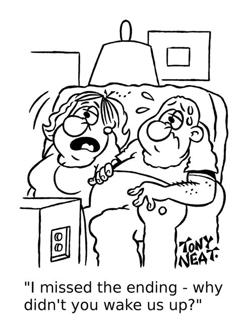 'I missed the ending - why didn't you wake us up?'