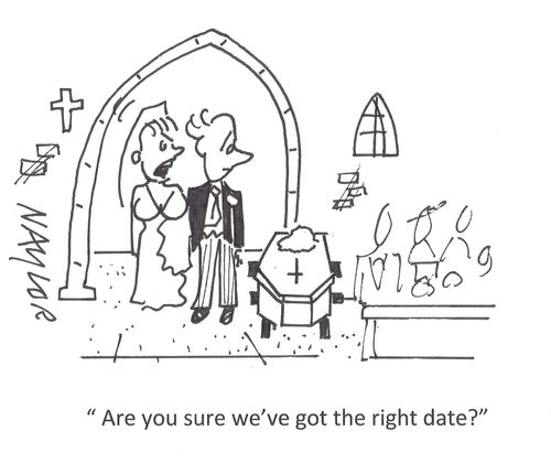 'Are you sure we've got the right date?'