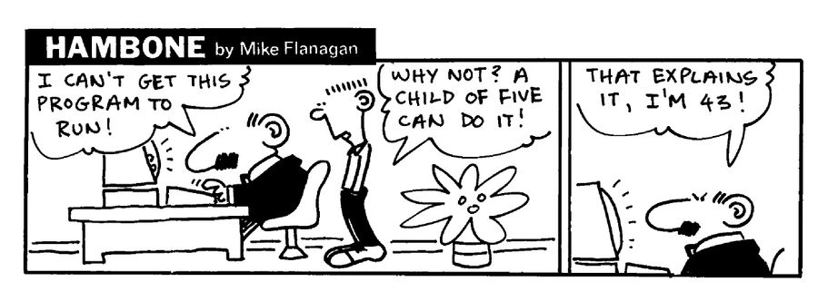 STRIP Hambone: To old to work computers
