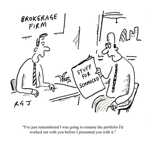 'I've just remembered I was going to rename the portfolio I'd worked out with you before I presented you with it.'